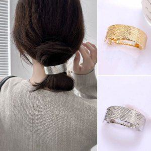 빗살무늬 헤어핀 올림머리핀 반달 집게핀 자동핀 여성헤어핀