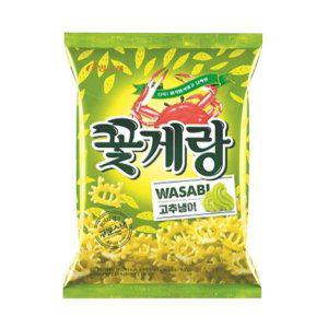 빙그레 꽃게랑 와사비 70g X 8개