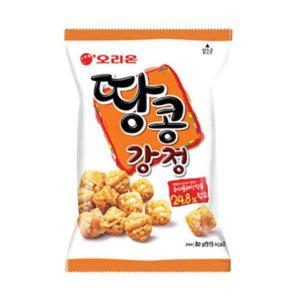 오리온 땅콩강정 80g X 12개
