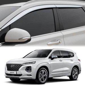 싼타페TM 윈도우바이저 크롬 썬바이저 윈도우몰딩