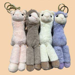 키링 귀여운키링 알파카 차량용키링 귀요미 미니인형키링 인형키링 자동차키링 동물키링 가방키링