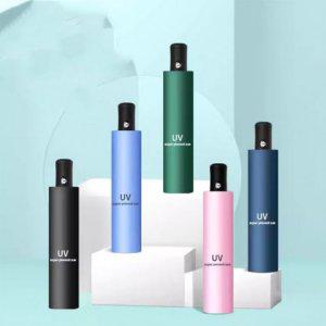 양산 양우산 초경량 3단 남자 미니 여자 암막 공용 우양산 UV