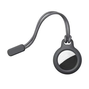 애플 에어태그 추적 장치 케이스 분실 방지 트래커 로케이터 실리콘 휴대용 키체인 포함 애플 에어태그용