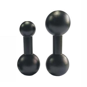 알루미늄 합금 더블 볼 헤드 15mm/17mm ~ 20mm/25mm 볼 헤드 연결로드 오토바이 카메라 브래킷 변환 액세서리