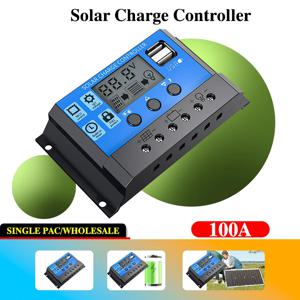 태양광 패널 충전 컨트롤러, PWM MPPT, 자동차 배터리 충전기 레귤레이터, USB 출력, 최대 PV 50V DC, 12V, 24V, 10A, 20A, 30A