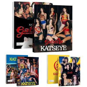 KATSEYE 가브리엘라 80P 포토북 뷰티풀 카오스 K팝 걸그룹 굿즈 포토카드 스티커 포스터 세트 팬들을 위한 선물