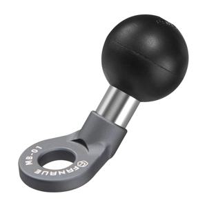 FANAUE 1 ''자전거 오토바이 백미러 용 볼 마운트베이스 알루미늄 합금 1 인치 볼 소켓 각진 볼트 헤드 어댑터 홀더