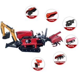 50마력 미니 크롤러 트랙터 디젤 엔진 유로 5 중장비 과수원 트랙터 공장 도매 특가 판매