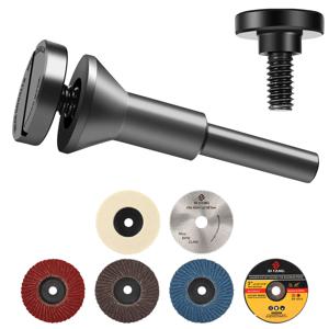 컷오프 휠용 SIFANG 장착 맨드릴, 6mm, 10mm 홀 커팅 디스크, 다이 그라인더 로타리 공구용 그라인딩 휠 톱 블레이드