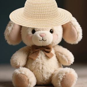 미니 공예 밀짚 모자 시뮬레이션 된 작은 수공예 모자 DIY 인형 집 공예를위한 사진 소품 17Cm 장식 액세서리 여름