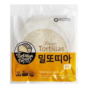 남향푸드 밀 또띠아 8호 496g (41gx12개)