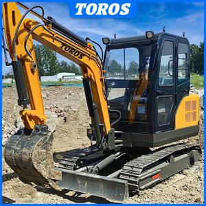 저렴한 가격 3.5톤 미니 굴삭기 다기능 유압 미니 크롤러 굴착기 빠른 배송 정원용 소형 굴삭기 맞춤 제작