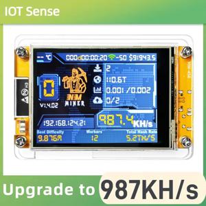 컴퓨터 매니아를 위한 비트코인 ​​럭키 마이너 NMMiner 솔로 로터리 해시레이트 987KH/s ESP32 2.8인치 디스플레이 크립토 ESP32-2432S028R DROOM