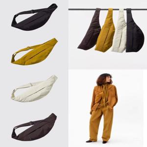 캐주얼 스타일 만두 모양 여성용 경량 크로스백 싱글 숄더 체스트백 레저 핸드백 나일론 소재