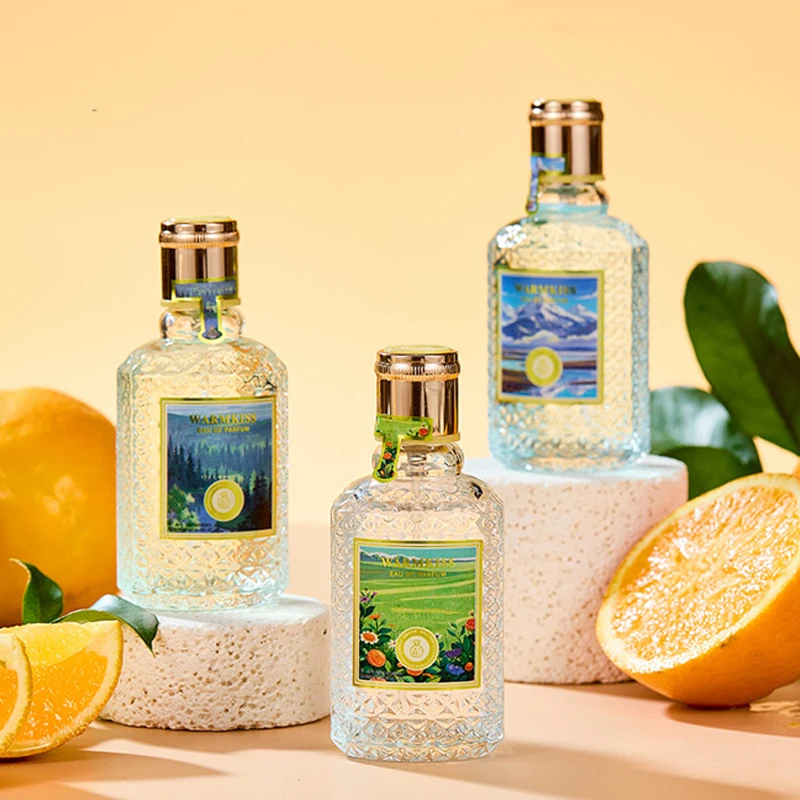 브랜드 프루티 향수 럭셔리 향수 50ml 여성을위한 오래 지속되는 상쾌한 향기 남성 페로몬 열매 풍미 오 드 바디 스프레이