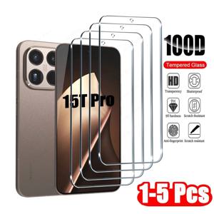 1-5PCS 보호 유리 샤오미 15T 14T 13T 12T 11T 10T 프로 9H HD 스크린 프로텍터 샤오미 미 14T 15T 프로 강화 유리