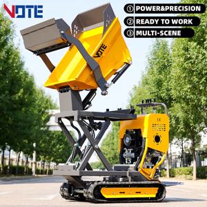 미니 캐터필러 덤퍼 CE/EPA/유로 5 크롤러 미니덤퍼 크롤러 덤퍼 800kg 유압 덤핑 엔지니어링 장비 맞춤 제작