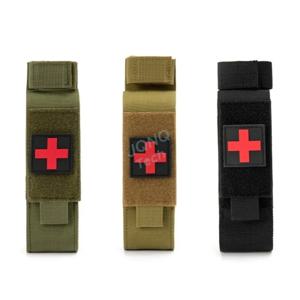 신형 전술용 고양이 응급처치 나일론 지혈대 파우치 싱글 권총 탄창 가방 케이스 야외 사냥용 나이프 홀스터 의료용 가위 팩