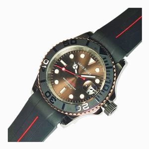 쿼츠 시계 마스터 요트 정밀 무브먼트 2315 방수 강력한 야광 남성용 아웃도어 스포츠 블루 다이얼 스트랩