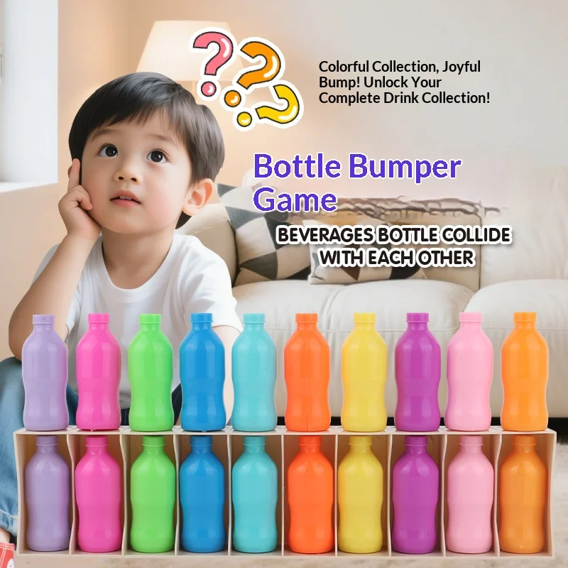 아이들을 위한 재미있는 병 추측 게임, 색깔 기억력 음료 매칭 게임, 두뇌 기억력 훈련 교육용 장난감