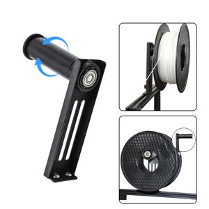 Ender 3 시리즈/CR 10 시리즈/Ender 3V3 SE/KE/Sidewinder X1용 랙 브래킷이 있는 창의성 3D 프린터 필라멘트 홀더