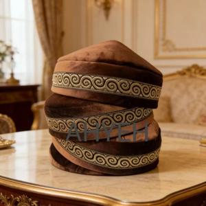 남성용 무슬림 모자 코튼 모자 터키 쿠피 이슬람 키파 유대교 두바이 아랍 가을 겨울 03668