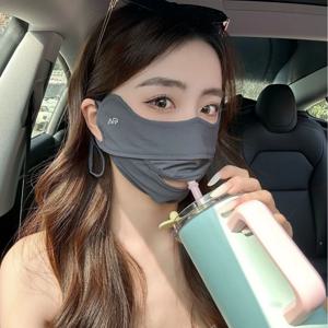 남성과 여성을 위한 눈 보호 코너 선스크린 마스크 고가의 자외선 차단 아이스 실크 마스크 야외 스포츠 사이클링