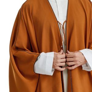 남성용 이슬람 토브, 무슬림 기모노 가디건, 두바이 아바야, 터키 카프탄, 이드 젤라바, 모로코 아랍 로브, 주바 토브 드레스, 카프탄