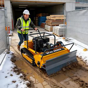 맞춤형 원격 조종 크롤러 플레일 잔디깎이 - 고출력 엔진 베스트셀러 전지형 농장 과수원용 기계