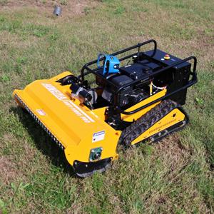 맞춤형 잔디 깎는 기계 농장 크롤러 휠 자주식 로봇 잔디 깎는 기계