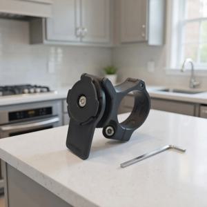 오토바이 자전거 핸들바 마운트 잠금 장치, 오토바이 자전거 보안 브래킷, 오토바이 폰 홀더 스탠드 회전, 충격 방지 진동 방지