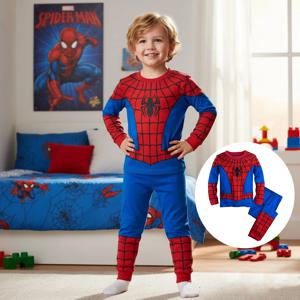 슈퍼히어로 캐릭터 스파이더맨 아이언맨 코스튬 세트 홈 의상 헐크 캡틴 아메리카 상의 바지 코스프레 의상 캐주얼 파자마