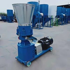 자동 동물 사료 믹서 가금류 사료 펠릿 기계 목재 펠릿 제조기 및 닭 사료 펠릿 기계 150Kg/h