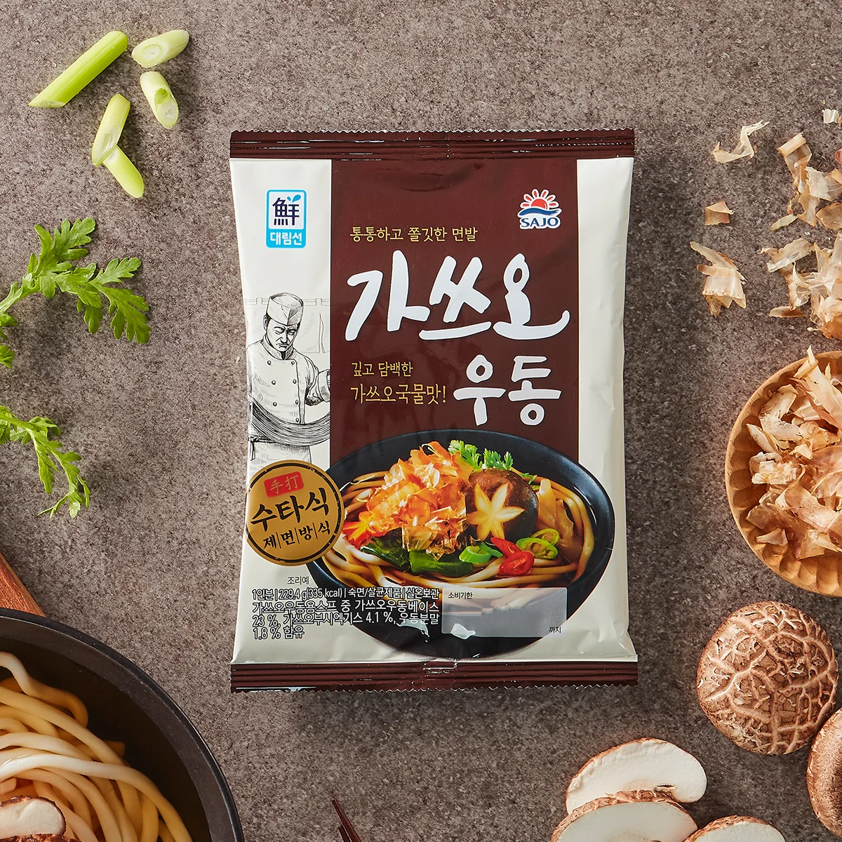 [사조공식샵]대림선 가쓰오우동 229.4g * 10개