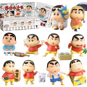 크레용 신짱 노하라 신노스케 신에리 앤틱 포테이토 시리즈 블라인드 박스 액션 피규어 데스크탑 장식 인형 장난감 선물