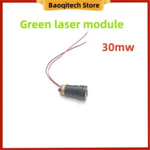 녹색 레이저 모듈 마킹 장비, 녹색 레이저 헤드, 고휘도, 135mA, 3V 직선 수평 레이저, 30mW, 532nm, 15mm