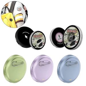 애니메이션 E-배지 디스플레이 핀 다이나믹 전자 스마트 사이버 배지 상품 디지털 디스플레이 다이나믹 선물 오타쿠 팬 친구용