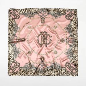 90*90cm 실크 새틴 스퀘어 스카프 여성 레오파드 프린트 헤어밴드 명품 디자이너 스카프 손수건 푸라르 실크 헤어밴드