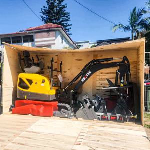 미니 굴삭기, 1.8톤, 맞춤형 모델, 다기능 굴삭기, 소형 농업용 트랙 굴삭기, 가정용으로 적합