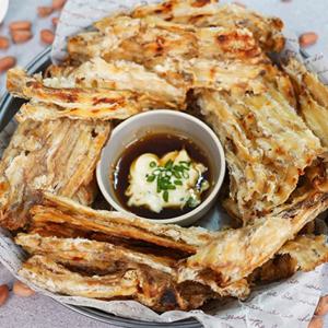 가락시장521 국내가공 구운아귀채 1kg 마른안주 주전부리 어포