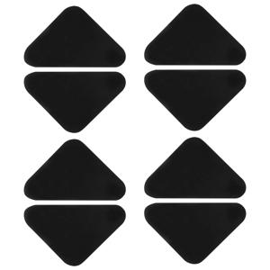 8Pcs 미끄럼 방지 고정 스티커 카펫 바닥 매트용 프리미엄 미끄럼 방지 하드우드 세라믹 타일 사용 간편한 설치 없음