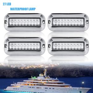 27LED 12V 보트 Transom 빛 수중 폰툰 해양 선박 보트 액세서리 빛 방수 해양 빛 IP68