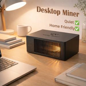 럭키 마이너 LV08 4.2TH/s 120W 지원 SHA256 BTC BCH BSV DGB 코인 Asic 칩 무소음 비트코인 솔로 미니 마이너