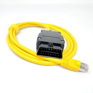 B.MW F 시리즈 ICOM 코딩용 ENET 케이블, 이더넷-OBD2 16핀 진단 인터페이스 케이블