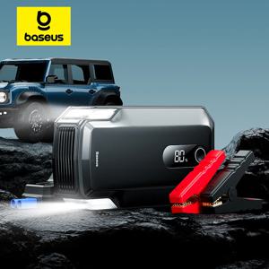 Baseus 2000A 비상 점프 스타터 20000mAh 보조베터리 가솔린 디젤 자동차 배터리 시작을 위한 자동차 시작 부스터 장치