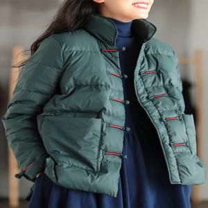 2026 새로운 겨울 따뜻한 흰색 코튼 자켓 여성 빈티지 슬림 짧은 자켓 가을 여성 자수 캐주얼 기본 파카