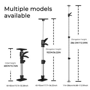 경도 고정 목공 도구, 캐비닛, 텔레스코픽 지지대 로드, 지지대 프레임, 문짝 프레임, 매달림 천장