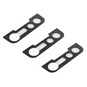 1/3PCS 새로운 금속 액세서리 개인 정보 보호 캡 렌즈 스티커 전면 카메라 슬라이더 웹캠 커버 아이폰 13 ProMax 미니