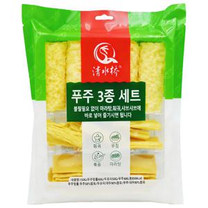 천미방 중국식품 마라탕 훠궈 재료 푸주 3종세트