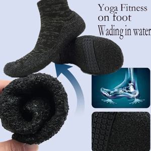 새로운 남성용 플라스틱 크릭 슈즈, 양말, 운동화, 워터 슈즈, 야외 레저 하이킹 신발, 다기능 요가 및 피트니스